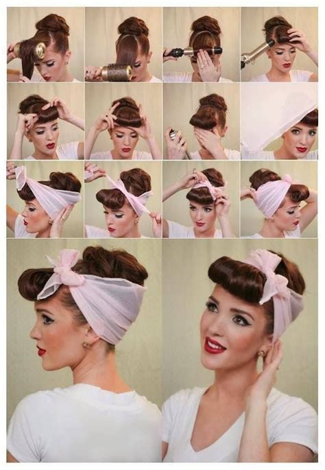 penteados pin up|4 Penteados Pin.